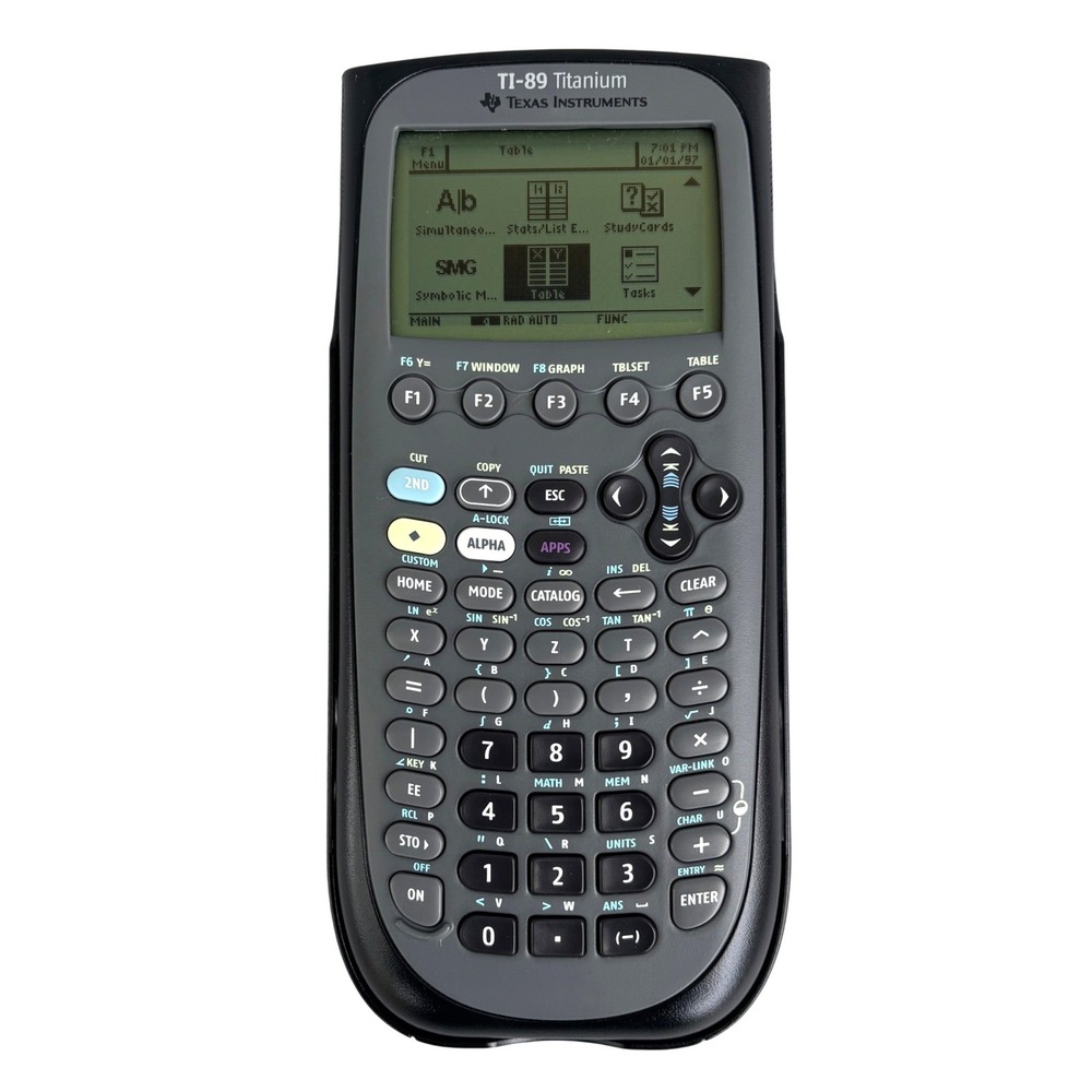 Texas Instruments TI-89 Titanium Graphing Calculator Black CAS Advanced Math